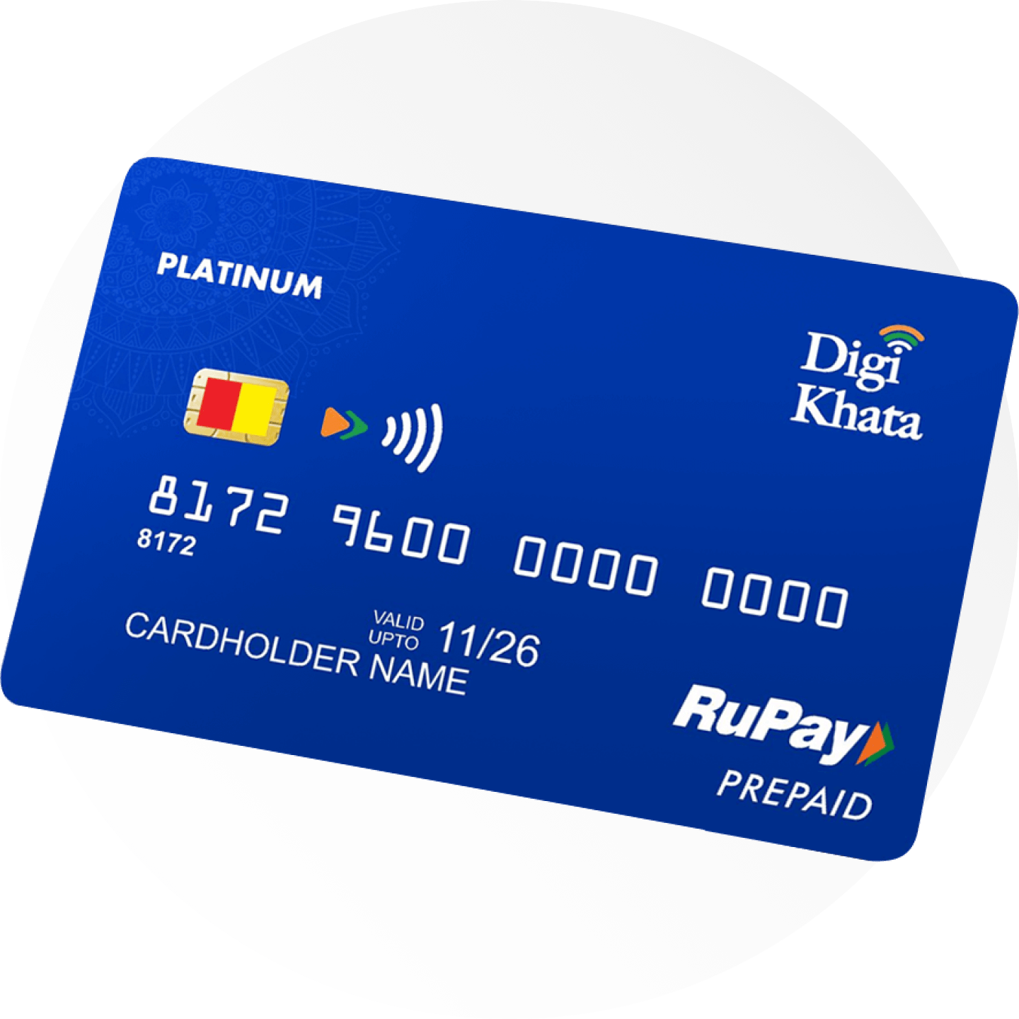 Tap & Pay RuPay Card - Digi Khata Tap & Pay RuPay Card - Digi Khata